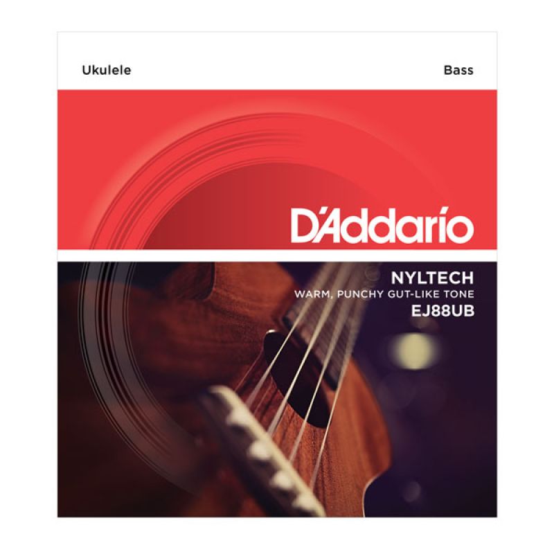 Набор струн D'ADDARIO EJ88UB Nyltech Ukulele Bass